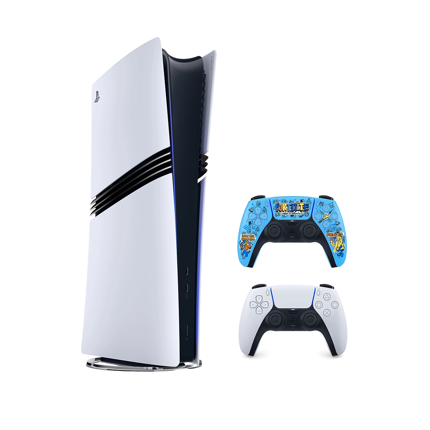 Игровая приставка Sony PlayStation 5 Pro (PS5 Pro) + 2 геймпад Fortnite