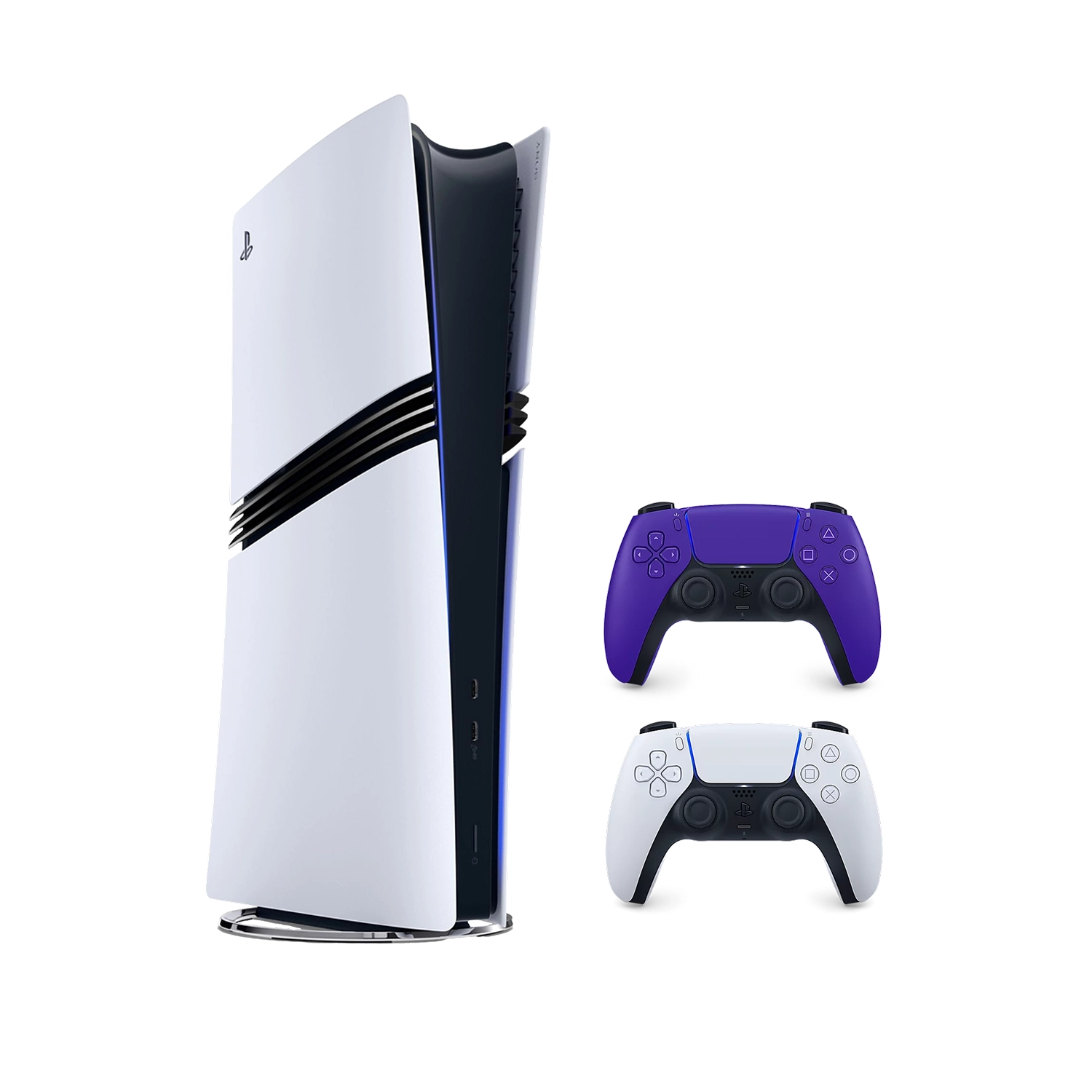 Игровая приставка Sony PlayStation 5 Pro (PS5 Pro) + 2 геймпад Galactic Purple