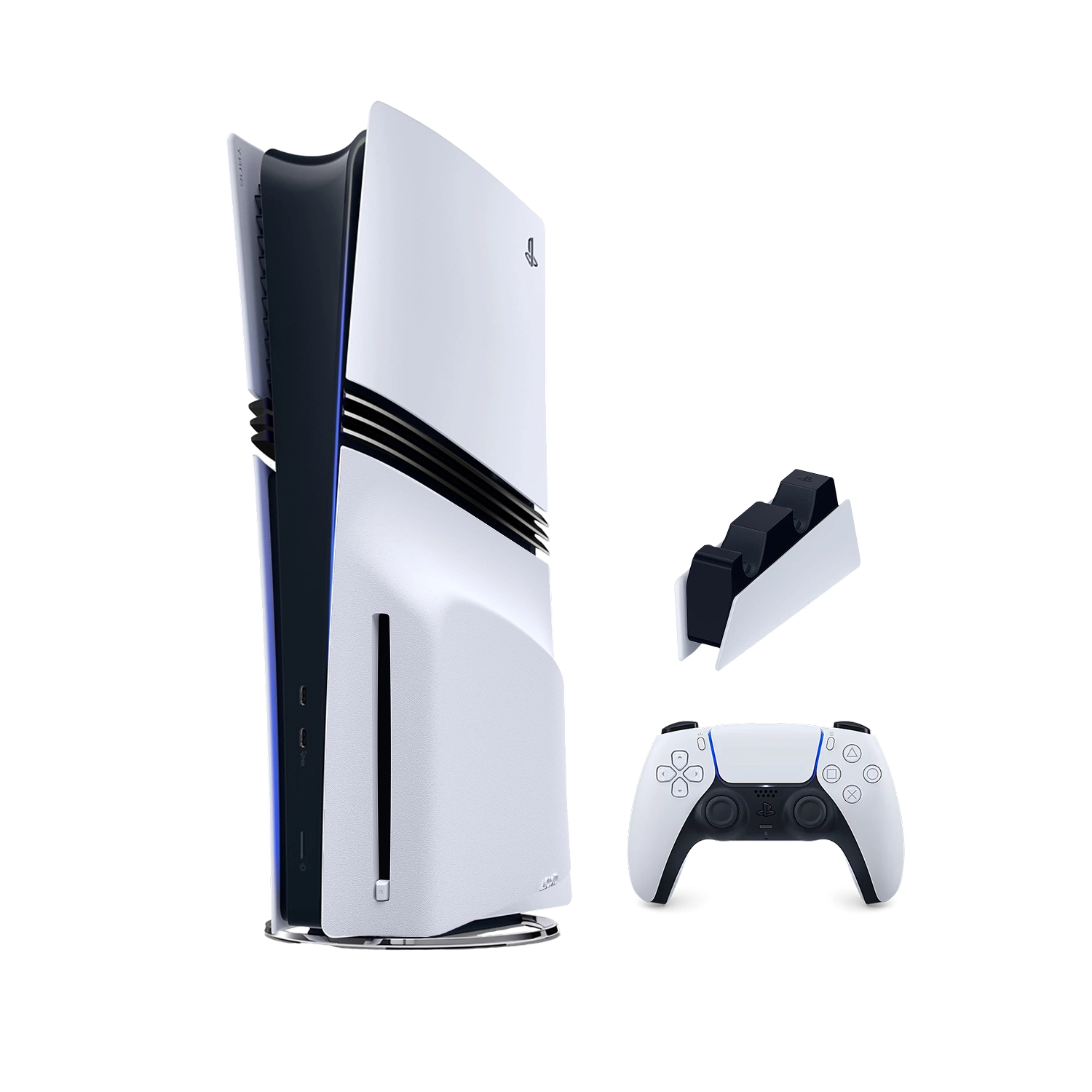 Игровая приставка Sony PlayStation 5 Pro (с дисководом) (PS5 Pro) + зарядная станция DualSense